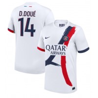 Paris Saint-Germain Desire Doue #14 Replica Away Shirt 2024-25 Short Sleeve